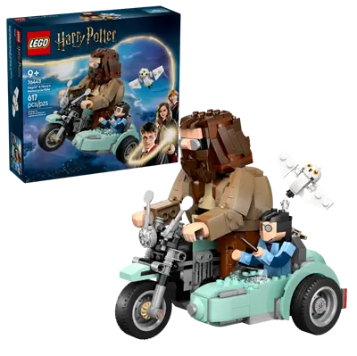 Hagrid™ a Harry na motorce